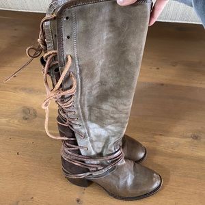 Freebirds over the knee boots